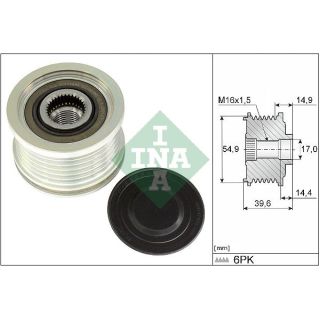 Laisvos eigos sankaba, kint. sr. generatorius INA 535 0368 10