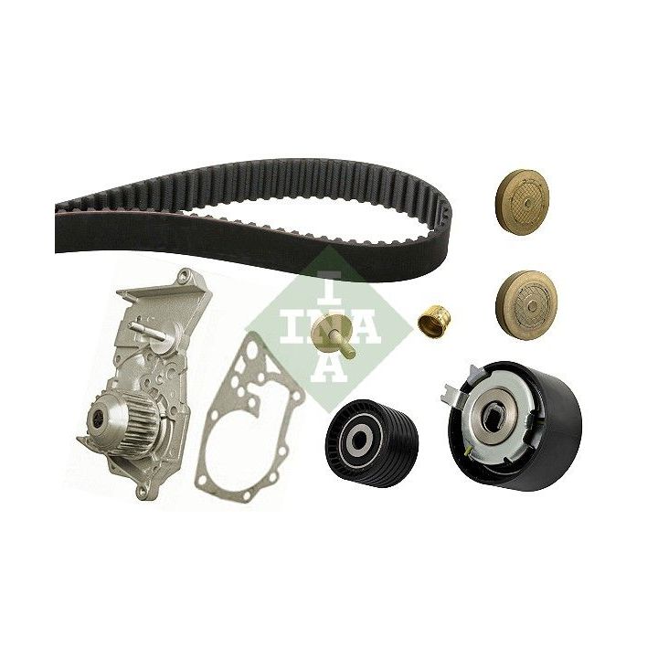 Vandens siurblio ir paskirstymo diržo komplektas INA 530 0415 30