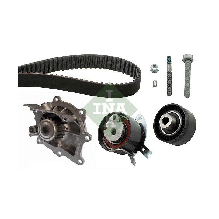 Vandens siurblio ir paskirstymo diržo komplektas INA 530 0489 30