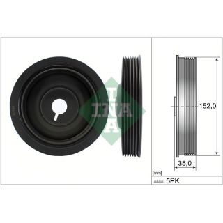 Skriemulys, alkūninis velenas INA 544 0054 10