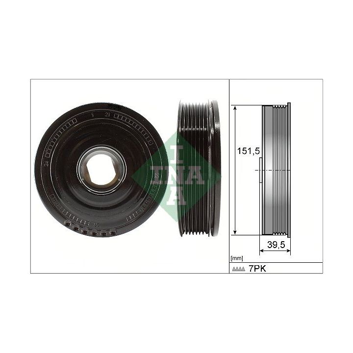 Skriemulys, alkūninis velenas INA 544 0177 10