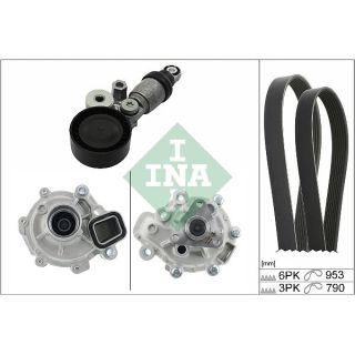 Vandens siurblys + V formos rumbuotas diržas, komplektas INA 529 0371 30