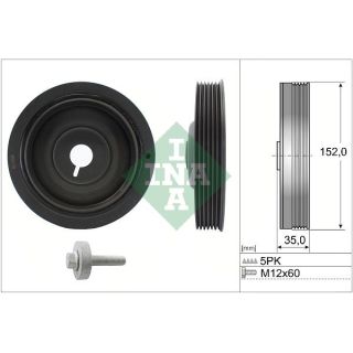 Alkūninio veleno skriemulių rinkinys INA 544 0054 20