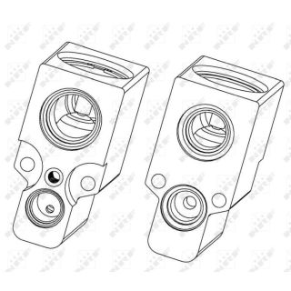 Išsiplėtimo vožtuvas, oro kondicionavimas NRF 38369