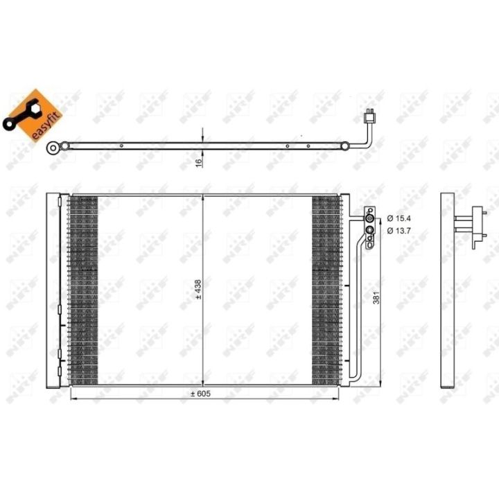 Kondensatorius, oro kondicionierius NRF 350224