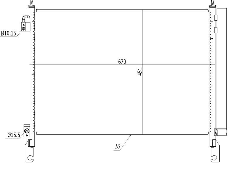 Kondensatorius, oro kondicionierius NRF 350460