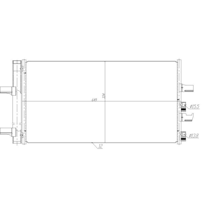 Kondensatorius, oro kondicionierius NRF 350474