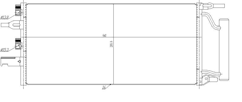 Kondensatorius, oro kondicionierius NRF 350475