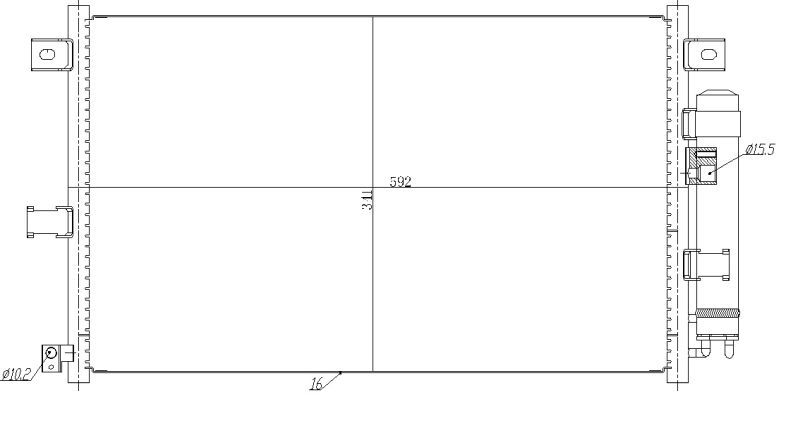Kondensatorius, oro kondicionierius NRF 350481