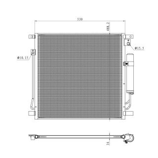 Kondensatorius, oro kondicionierius NRF 350502