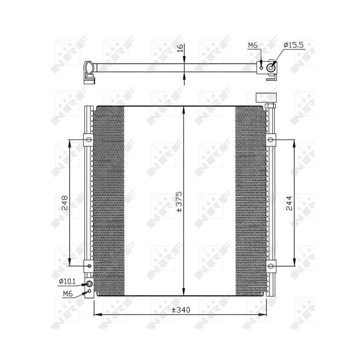Kondensatorius, oro kondicionierius NRF 35264