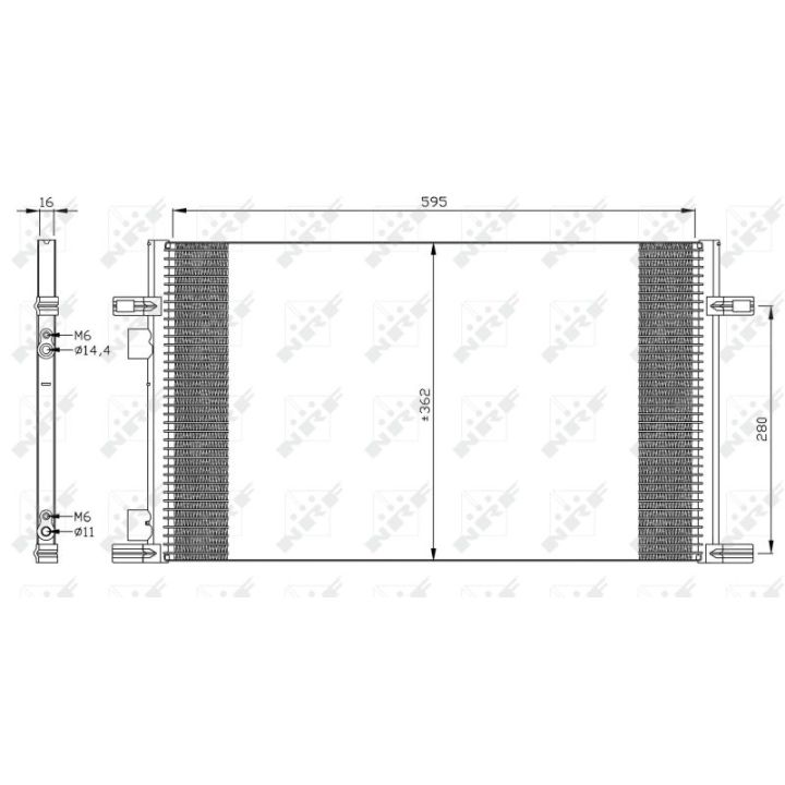 Kondensatorius, oro kondicionierius NRF 35298