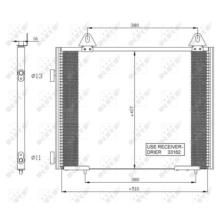 Kondensatorius, oro kondicionierius NRF 35351