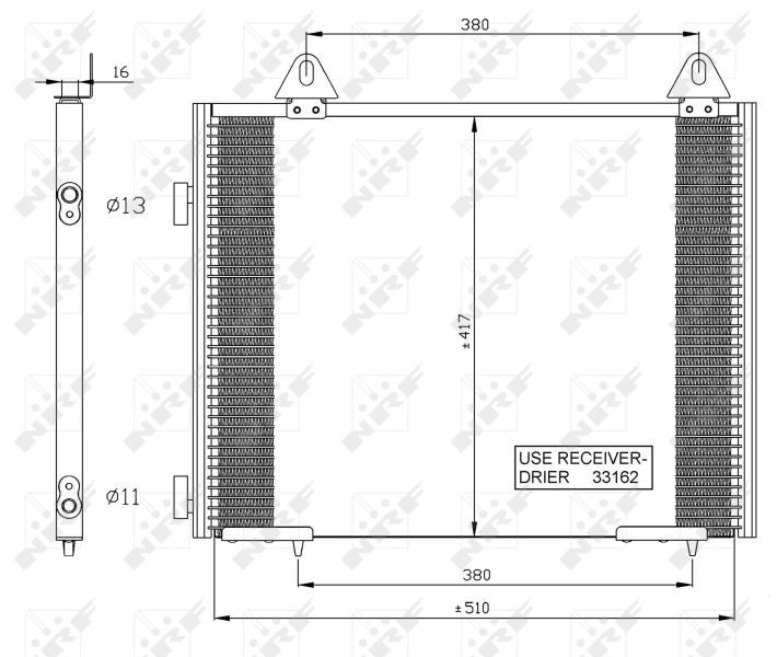 Kondensatorius, oro kondicionierius NRF 35351