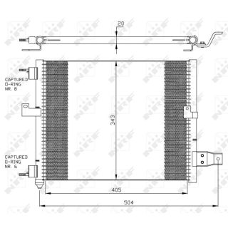 Kondensatorius, oro kondicionierius NRF 35360