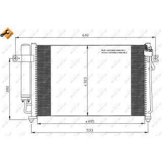 Kondensatorius, oro kondicionierius NRF 35476