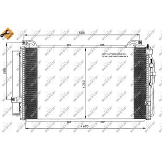Kondensatorius, oro kondicionierius NRF 35477