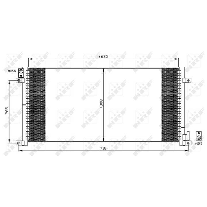 Kondensatorius, oro kondicionierius NRF 35491