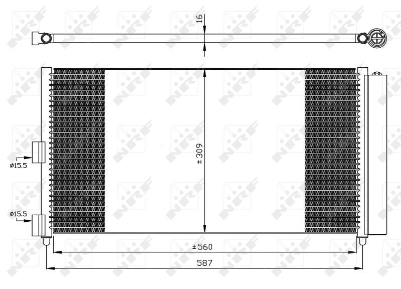 Kondensatorius, oro kondicionierius NRF 35500