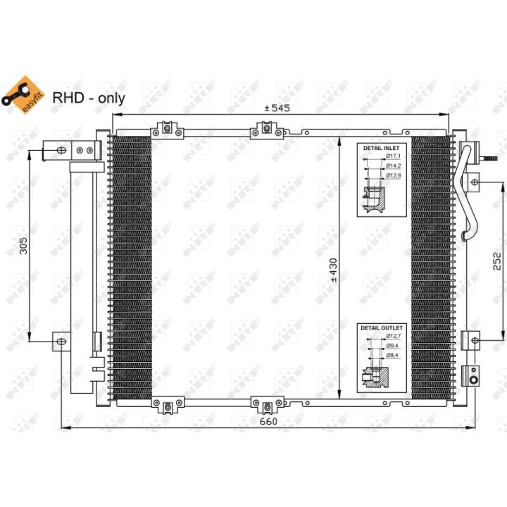 Kondensatorius, oro kondicionierius NRF 35519