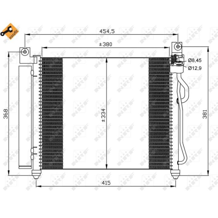 Kondensatorius, oro kondicionierius NRF 35569