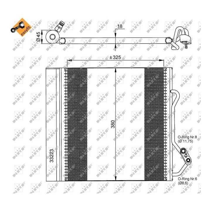 Kondensatorius, oro kondicionierius NRF 35720