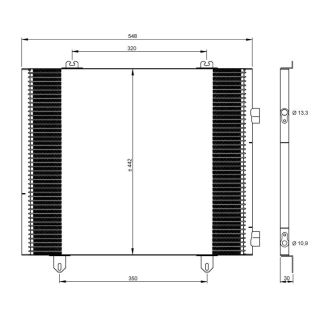 Kondensatorius, oro kondicionierius NRF 35747