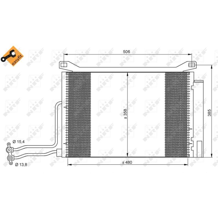 Kondensatorius, oro kondicionierius NRF 35787