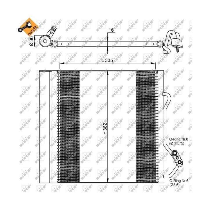Kondensatorius, oro kondicionierius NRF 35874