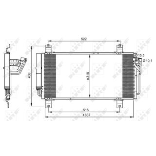 Kondensatorius, oro kondicionierius NRF 35949