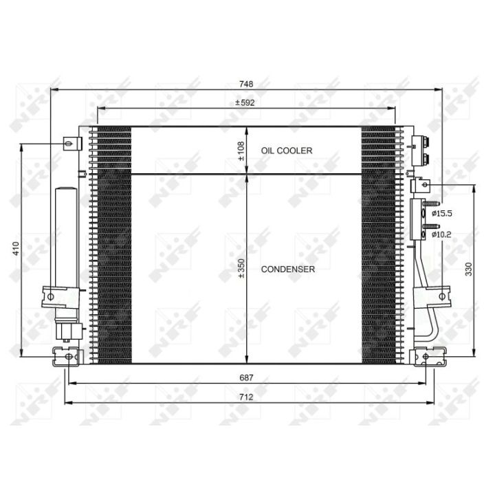 Kondensatorius, oro kondicionierius NRF 35966