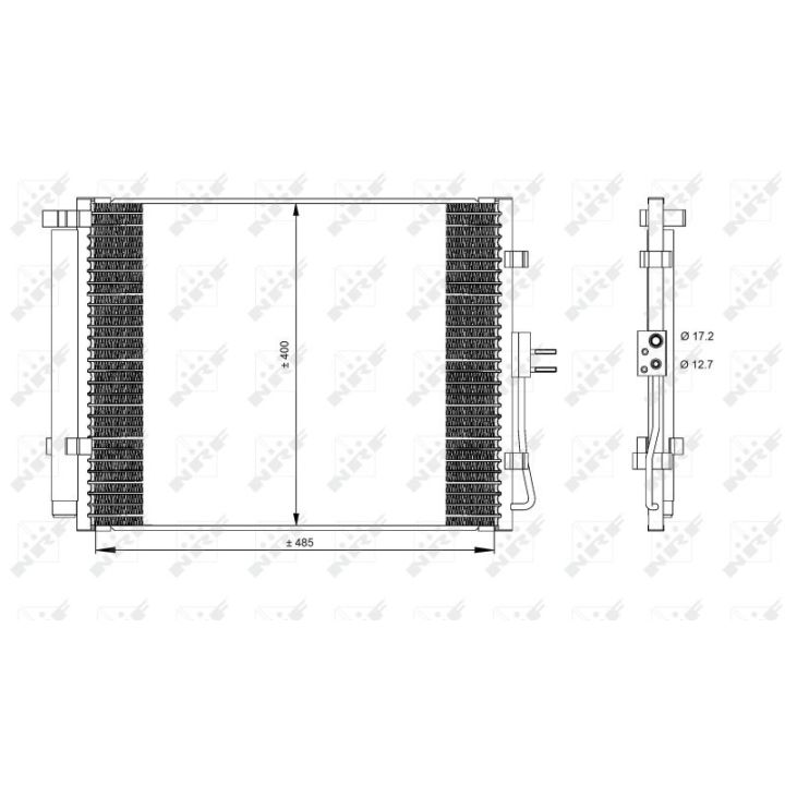 Kondensatorius, oro kondicionierius NRF 35984