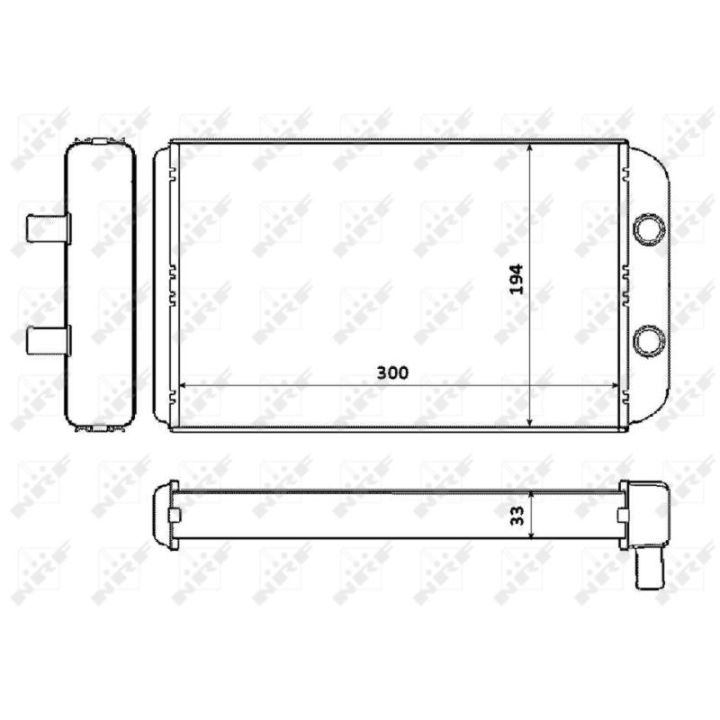 šilumokaitis, salono šildymas NRF 53562