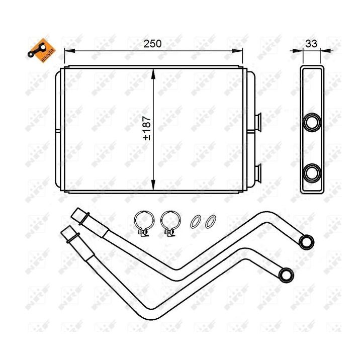 šilumokaitis, salono šildymas NRF 54211
