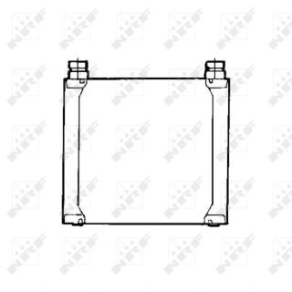 Alyvos aušintuvas, variklio alyva NRF 31742