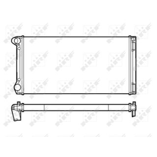 Radiatorius, variklio aušinimas NRF 53249