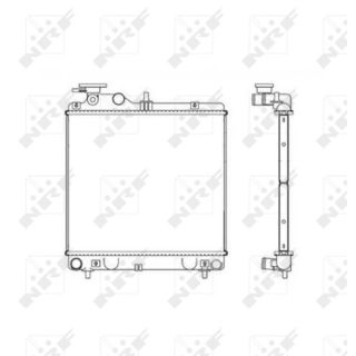 Radiatorius, variklio aušinimas NRF 53257