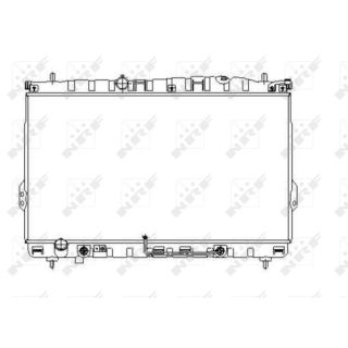 Radiatorius, variklio aušinimas NRF 53354