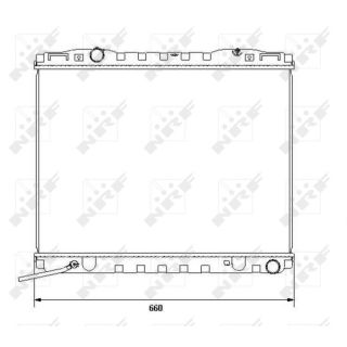 Radiatorius, variklio aušinimas NRF 53365