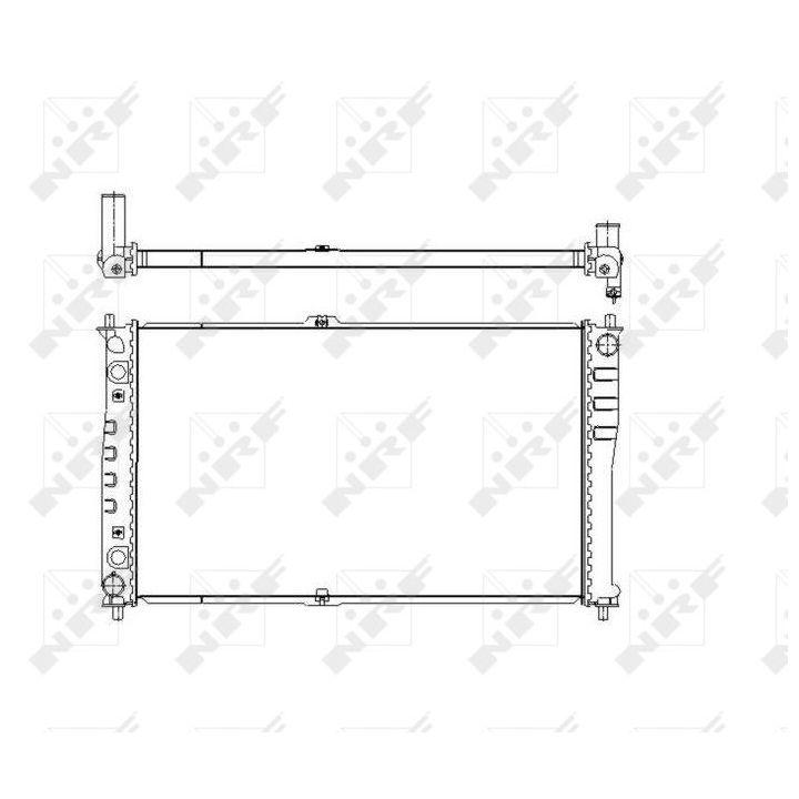 Radiatorius, variklio aušinimas NRF 53484
