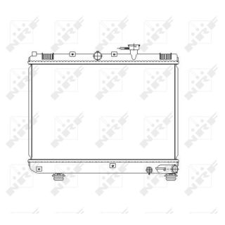 Radiatorius, variklio aušinimas NRF 53486