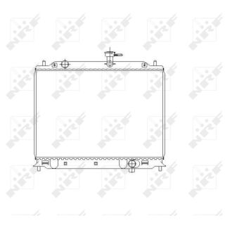 Radiatorius, variklio aušinimas NRF 53492