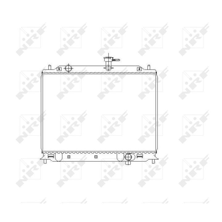 Radiatorius, variklio aušinimas NRF 53492