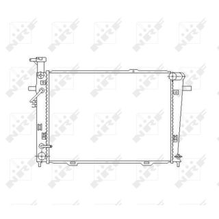Radiatorius, variklio aušinimas NRF 53496