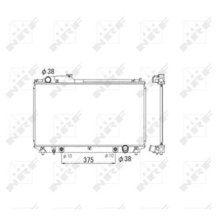 Radiatorius, variklio aušinimas NRF 53584