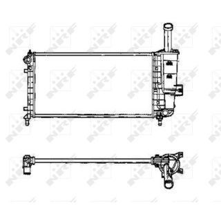Radiatorius, variklio aušinimas NRF 53605