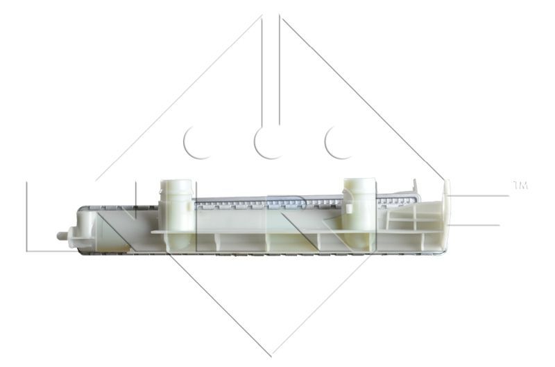 Radiatorius, variklio aušinimas NRF 53609