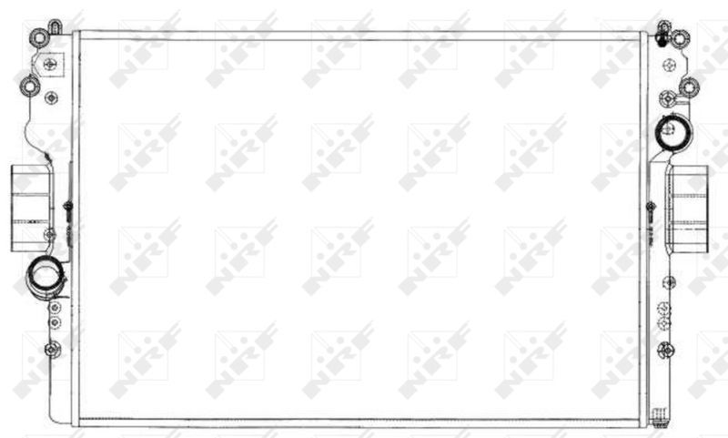 Radiatorius, variklio aušinimas NRF 53614