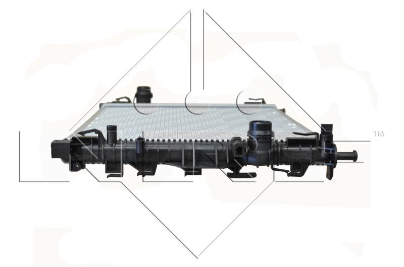 Radiatorius, variklio aušinimas NRF 53811