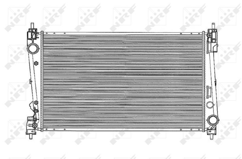 Radiatorius, variklio aušinimas NRF 53836